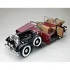 Diecast Model 1 18 Scale 1932 Classic Retro Car Eloy Toys Fans Vintage Convertible Vehicle Collection Display Display Gift 230810