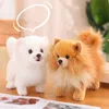 Animais de pelúcia de alta qualidade bonito cão de pelúcia vida real brinquedos animais de pelúcia macio filhote de cachorro boneca de estimação crianças meninas adorável presente