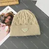 Rabbit Hair Knited Hats Designer Para czaszki czaszki grube zimowe czapki na zewnątrz ciepłe czapki z czapkami