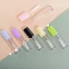 Hurtowe 5 ml hurtowe opakowanie kosmetyczne butelka do napełniania różowa biała złote fioletowa duża różdżka przezroczystą lipgloss rurki puste balsam