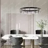 Luminárias pendentes pós-modernas minimalistas sala de estar arte vidro criativo quarto estudo e restaurante lustre