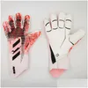 Sporthandskar 2022 målvakt Fingerskydd Professionella män Fotboll Adts Kids tjockare målfoto Soccer Glove Drop Delivery Outdoo DHQL6