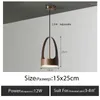 Pendant Lamps Nordic Wood Grain Led Chandelier Home Decor For Bedroom Kitchen Island Dining Room Lights Hanglamp Salon Lustres