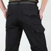 Herrenhose, Frühling, Sommer, lässig, leicht, Armee-Militär, lange Hose, männlich, wasserdicht, schnell trocknend, Cargo-Camping-Overall, taktisch