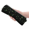 Program Code Technology Programmer Pencil Cases Black Pen Box Bag For Student Big Capacity School Supplies Gifts Pencilcases