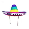 Berets Mexicans sombrero słomy kapelusz diademuertos capume cap dekoracje ochronne festiwal muzyczny panamahat