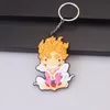 Ny Pirate King Cartoon Anime Keychain Nika sittande väg flygande hänge Sun God Form Bagage Keychain