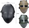 Airsoft Paintball Party Mask Tactical BB Gun IC Style Head Protective Mask Military War Game Shooting Accessories HKD230810