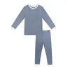 Kläder sätter barnkläder sommarmodal baby pojke tjej set barn pjs baby mjuk stretchig 230809
