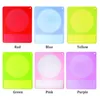 Table Runner Protective Pad Food Grade Silicone Induction Cooker Translucent Reusable Square Washable Anti Fouling Waterproof Home Heat Mat