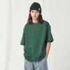 القمصان للرجال extfine 210gsm جودة القطن الضخم الحجم من الرجال للجنسين تي شيرت y2k خمر tshirt basic harajuku t قميص قمم tee 230809