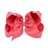 Dropshipping 40 Colors 6 Inch Fashion Baby Ribbon Bow Hairpin Clips Girls Large Bowknot Barrette Kids Boutique Bows AccessoriesZZ