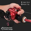 베이트 캐스팅 릴 Kastking Spartacus II Red Color Baitcasting Reel 8kg Max Drag 71 고속 기어 비율 낚시 코일 230810