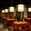 Światła żyrandoli mifuny lampa latarnia chińska garnek Restauracja El LED sufit wisiorek sufitowy