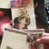 日本のアニメ3Dグラデーションキーチェーン漫画ペンダントアクリルキーチェーン卸売