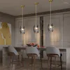 Pendant Lamps High Quality Crystal Lights Copper Simple LED Postmodern Creative Bar Hanging Lamp For Living Room Bedside Attic