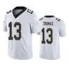 Homme Femme Jeunesse Football 10 Trequan Smith Maillots 13 Michael Thomas 56 Demario Davis 32 Tyrann Mathieu 20 Pete Werner 2 Jameis Winston Noir Blanc Équipe Couleur Ed