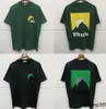 RHUDE T-shirts Men Women Japan Rh Hairstyle Print Top Tees Summer Style Rhude RHUDE T Shirt 66+