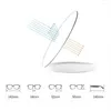 Sunglasses Replaceable Lens Eyeglass Oversized Frame Anti Blue Light Glasses Office Computer Goggles Metal For Men And Women