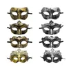 Masques de fête 20pcs femme hommes mascarade masque bal rétro motif couleur unie masques mardi gras costume fête pâques mariage anniversaire halloween 230809