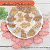 Выпечка плесени 8pcsset Cookie Cutters Cutters Dinosaur Type Тип печать эмбассер для печенья печенья печенья печенья для печенья 230809