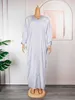 Ethnic Clothing Oversized dresses are popular in European and American foreign trade, casual solid color Muslim hot diamond robe