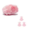 Back Massager 3st Natural Crystal Guasha Stone Mushroom Rose Quartz Gua Sha Scraping Massage Tool Spa Acupuncture Relaxing 230809