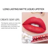 Lipstick HANDAIYAN 6 Colors Makeup Lip gloss Matte Moisturizing Waterproof Long Lasting 230809