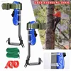 Rock Protection 2 Gears Tree Climbing Spike Set Safety Belt Justerbart rep Stainess Lanyard Steel Camping Equipment HKD230811