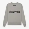 Essentialls Jacquard Designer Men Hoodie Knitting Fleece Sweaters Long Sleeve Pullover Sweatshirts Knitted essentialsweatshirts ess essentialshoodie