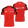 Polo da corsa F1 girocollo T-shirt manica corta squadra estiva stessa personalizzata