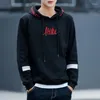 Men's Hoodies Fashion Loose Sweatshirt Men Spring Autumn Casual Letter Pocket Male Tops Hip Hop Street Dance Pullover