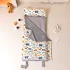 Giubbotto senza maniche del pigiama per bambini Cotton cotone sottile pigiama traspirante con bozzolo antidomito busta per sonno letto letto z230811