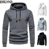 Heren Hoodies Sweatshirts Lente Herfst Hoodie Holle Plaid Gewatteerde Katoen Stof Pullover Hooded Hoody Sweatshirt 230809