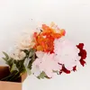 Dekorativa blommor 1 st konstgjorda siden Peony Fake Flower Bouquet Wedding Party Home Decoration Plant