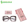 Станки для чтения Soolala Big Square Glasses Women Men Men Designer Lesebrillen Presbyopia Очки с диоптерными очками 0,5 1,0 до 4,0 230809