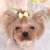 Dog Apparel Pet Hairpin Cats Dogs Bow Knot Hairs Clips Pets Hair Grooming Accessories Puppy Hairclips Bows Supplies