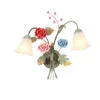 Wandlamp Retro Middellandse Zee Glas Cover Grote Woonkamer El Flower E27 LED Blaker Industriële Verlichtingsarmaturen