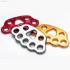 Rock Protection 45KN 8 Holes Rigging Plate Climbing Anchor Point 4500kg Abseiling Equipment HKD230811