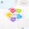 Hair Accessories Ins Fashion Women Ribbon Elegant Heart Claws Sweet Candy Clips Hairstyle Makeup Headband Hairpin 1845 Drop Delivery Dhhtx