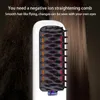 Curling Irons Qxxz proste włosy Właskowe Inteligentne ogrzewanie Prostownica Elektryczna ceramiczna dla kobiet narzędzie do stylizacji pędzla 230809