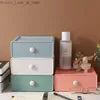 Hot Desktop Storage Box Drawer Style Cosmetic Desk Dormitory Desk Storage Box on Desk Organize Cabinet Shelves Storage Box Z230811