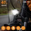 Bisiklet ışıkları LinkBest Ebike Far LED Bisiklet Ön Işık Su Geçirmez IPX-5 6V-48V HUB Dinamo Lamba Scooter Bisiklet Çekme Aksesuar HKD230810