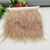 Other Hand Tools Wholesale 10Yards Natural Ostrich Feather Ribbon Length 8-10cm Feather Trim Fringe DIY Costumes Sewing Clothing Accessories 230810