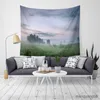 Tapestries Customizable Tapestry Bedspread Yoga Mat Blanket Art Landscape Sea Sky Tapestry Home Decor Wall Hanging R230810