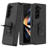 Helkroppsskydd tungt stötdämpande kickstand silikongummitelefonfodral för Samsung Galaxy Z Fold 5 Fold5 /Z Fold 4