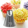 Baking Moulds 26 Style Rose Petal Pastry Nozzles Bag For Cake Decorating Cupcake Cream Icing Piping Tips Confectionery Flower Nozzle 230809