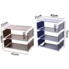 Storage Boxes Bins 345layer Shoe Rack Multifunctional Organizer Household Cloth Simple Easy To Assemble Dormitory Home Provincial Space 230810