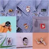 Pins Brooches Superior Quality Classic Queen Metal Hard Enamel Pins Cartoon Brooches Lapel Badges Collect Rock Band Jewelry Gifts for Friends HKD230807