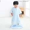 Pajamas Winter Neonatal Cartoon Sleeping Bag Infant Slaapzak Detachable Boys and Girls' Sleep Dress Swaddle Blanket Saco Bebe Z230811